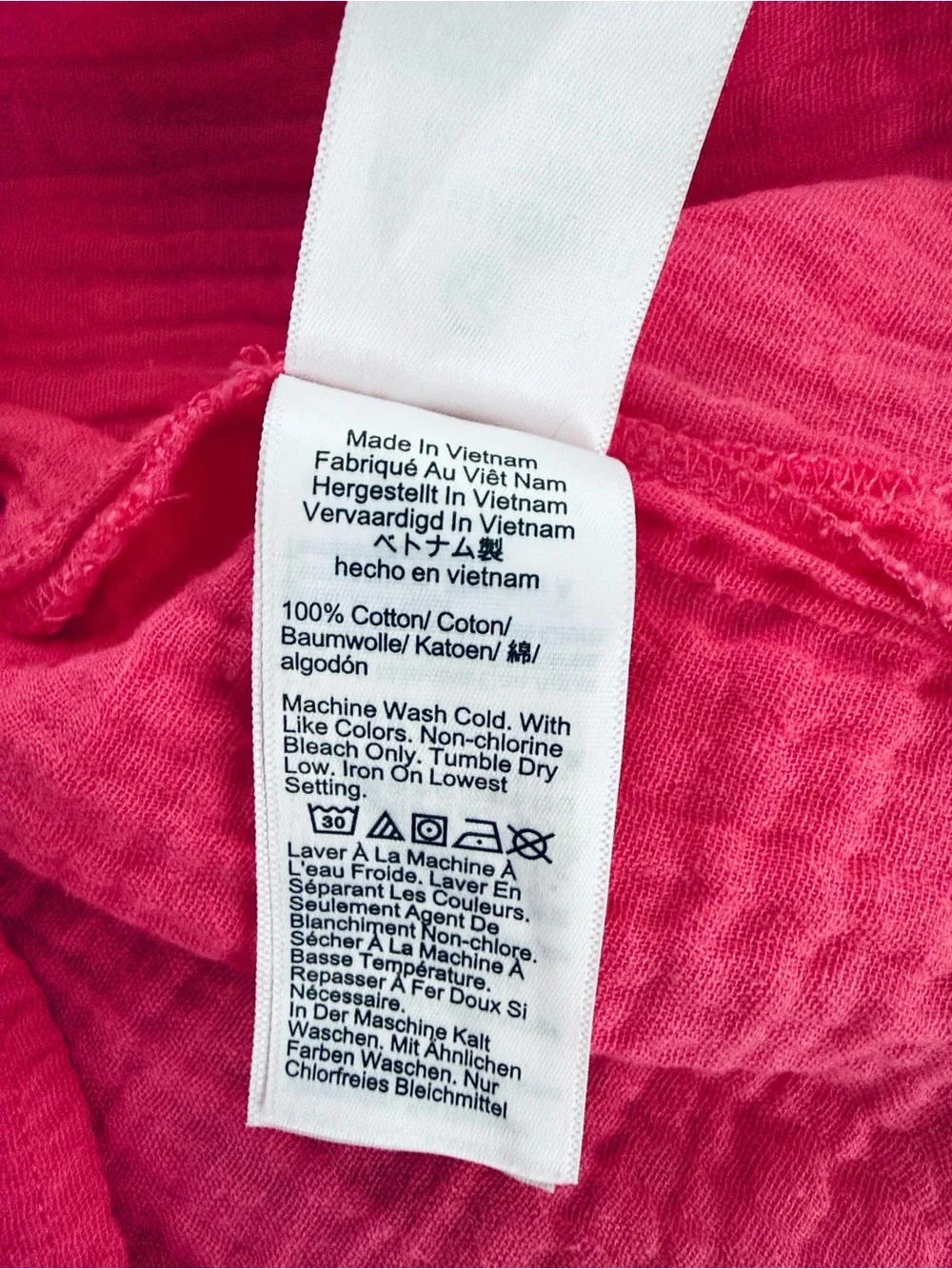 J.Crew Women’s Pink Gauze Blouse